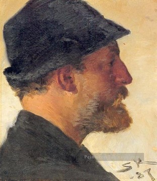 Viggo Johansen 1887 Peder Severin Kroyer Peinture à l'huile